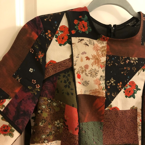 Brand new Topshop flower top tshirt chiffon - Picture 2 of 4